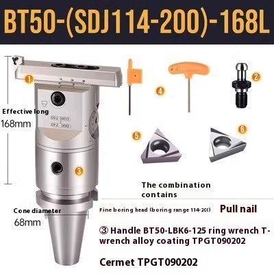1072-SDJ Fine Boring Tools Fine Boring Heads Adjustable BT40 Fine Boring Tools Set Machining Center Small Bore Fine Boring Tools Shandong Denso Pricision Tools Co.,Ltd.